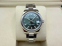 Rolex datejust 31 278240 | mint green | unworn | 2026 - afbeelding 1 van  12