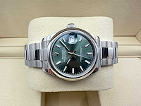 Rolex datejust 31 278240 | mint green | unworn | 2026 - afbeelding 7 van  12
