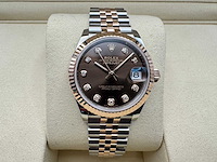 Rolex datejust 31 278271 | chocolate diamond dial | jubilee | 2026 | unworn