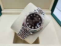 Rolex datejust 31 278271 | chocolate diamond dial | jubilee | 2026 | unworn - afbeelding 4 van  10