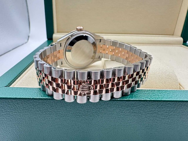 Rolex datejust 31 278271 | chocolate diamond dial | jubilee | 2026 | unworn - afbeelding 8 van  10