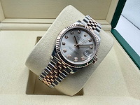 Rolex datejust 31 278271 | silver diamond dot | jubilee | unworn | 2026 - afbeelding 6 van  11