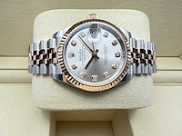 Rolex datejust 31 278271 | silver diamond dot | jubilee | unworn | 2026 - afbeelding 7 van  11