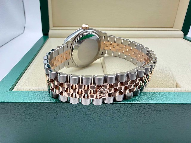 Rolex datejust 31 278271 | silver diamond dot | jubilee | unworn | 2026 - afbeelding 10 van  11