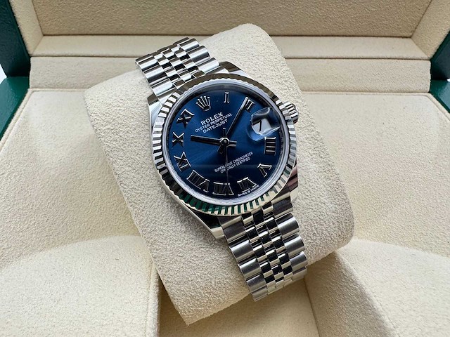 Rolex datejust 31 278274 | blue roman | jubilee | 2025 - afbeelding 1 van  12