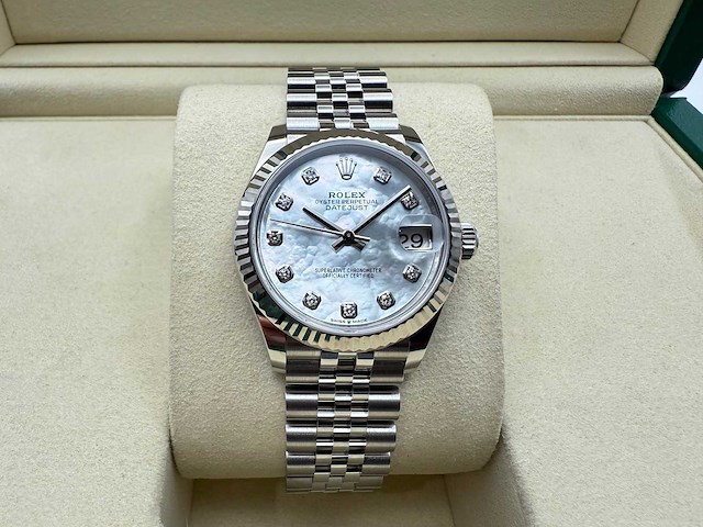 Rolex datejust 31 278274 | mother of pearl | jubilee | 2026 | unworn - afbeelding 1 van  6
