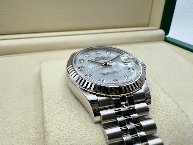 Rolex datejust 31 278274 | mother of pearl | jubilee | 2026 | unworn - afbeelding 5 van  6