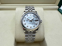 Rolex datejust 31 278274 | mother of pearl | jubilee | 2026 | unworn - afbeelding 7 van  12