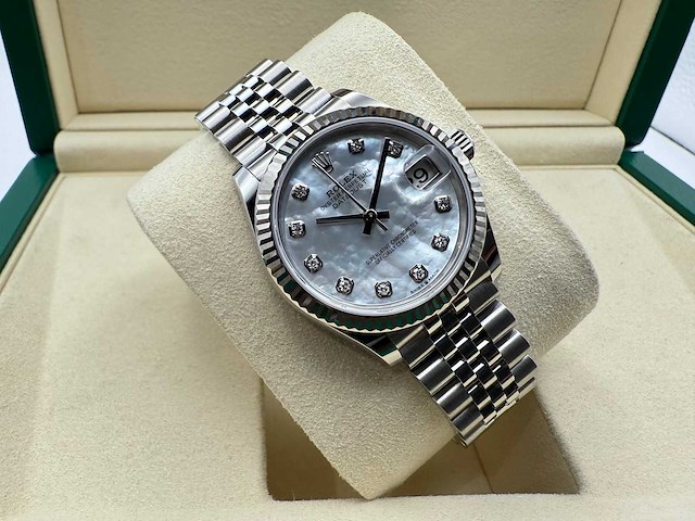 Rolex datejust 31 278274 | mother of pearl | jubilee | 2026 | unworn - afbeelding 4 van  12