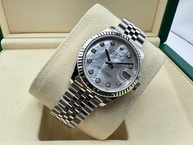 Rolex datejust 31 278274 | mother of pearl | jubilee | 2026 | unworn - afbeelding 8 van  12