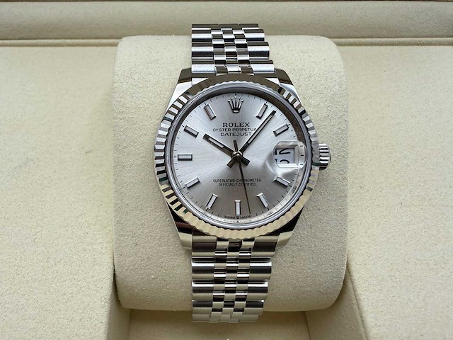 Rolex datejust 31 278274 | silver dial | jubilee | unworn | 2026 - afbeelding 1 van  10
