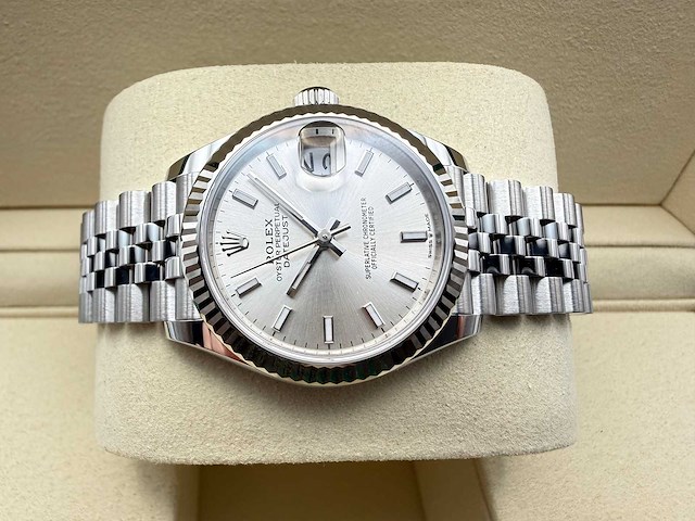 Rolex datejust 31 278274 | silver dial | jubilee | unworn | 2026 - afbeelding 5 van  10