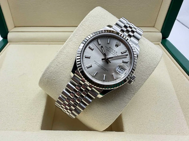 Rolex datejust 31 278274 | silver dial | jubilee | unworn | 2026 - afbeelding 5 van  11
