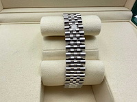 Rolex datejust 31 278274 | silver diamond dot | jubilee | 2026 | unworn - afbeelding 8 van  12