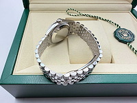 Rolex datejust 31 278274 | silver diamond dot | jubilee | 2026 | unworn - afbeelding 11 van  12
