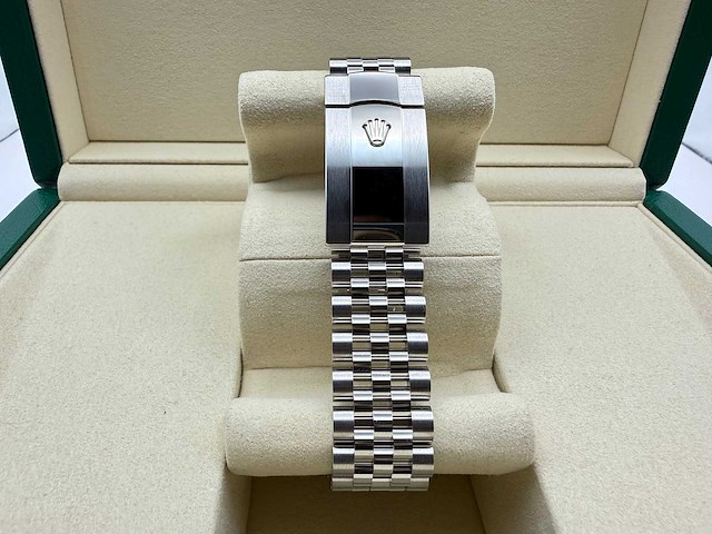 Rolex datejust 36 126200 | black dial | jubilee | 2026 | unworn - afbeelding 8 van  12