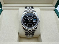 Rolex datejust 36 126200 | black dial | jubilee | 2026 | unworn