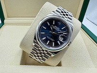 Rolex datejust 36 126200 | blue dial | jubilee | unworn | 2026 - afbeelding 6 van  12