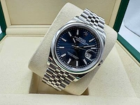 Rolex datejust 36 126200 | blue dial | jubilee | unworn | 2026 - afbeelding 6 van  12