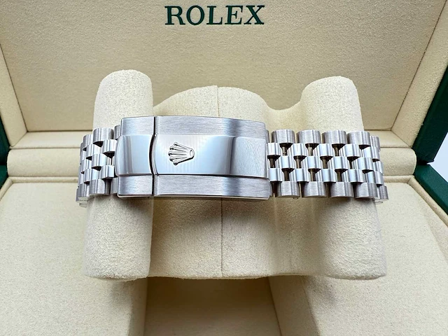 Rolex datejust 36 126200 | blue dial | jubilee | unworn | 2026 - afbeelding 9 van  12