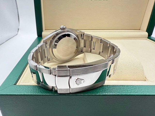 Rolex datejust 36 126200 | blue dial | oyster | unworn | 2026 - afbeelding 12 van  12