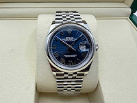 Rolex datejust 36 126200 | blue roman dial | jubilee | unworn | 2026 - afbeelding 1 van  12