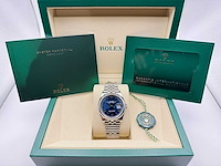 Rolex datejust 36 126200 | blue roman dial | jubilee | unworn | 2026 - afbeelding 2 van  6