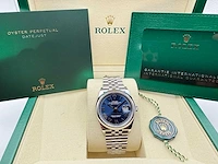 Rolex datejust 36 126200 | blue roman dial | jubilee | unworn | 2026 - afbeelding 3 van  12