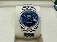 Rolex datejust 36 126200 | blue roman dial | jubilee | unworn | 2026 - afbeelding 1 van  12