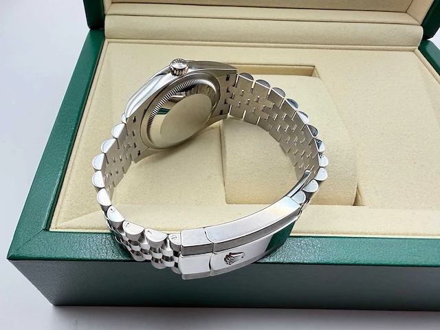 Rolex datejust 36 126200 | blue roman dial | jubilee | unworn | 2026 - afbeelding 11 van  12