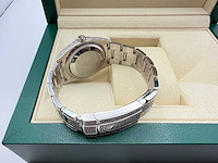 Rolex datejust 36 126200 | full "iced" out with natural diamonds | arabic dial | 2024 - afbeelding 2 van  12