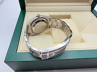 Rolex datejust 36 126200 | full "iced" out with natural diamonds - afbeelding 2 van  12