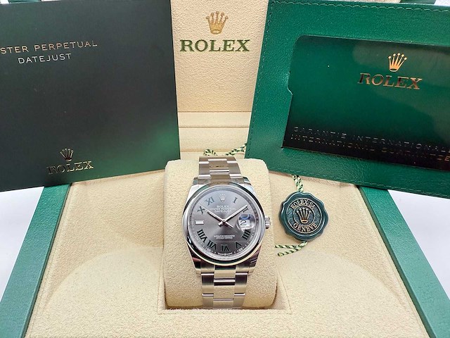 Rolex datejust 36 126200 | full set | 2025 - afbeelding 3 van  12
