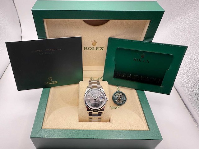 Rolex datejust 36 126200 | full set | 2025 - afbeelding 4 van  12