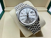 Rolex datejust 36 126200 | silver dial | 2025 | full set - afbeelding 1 van  12