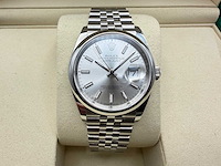 Rolex datejust 36 126200 | silver dial | 2025 | full set - afbeelding 5 van  12