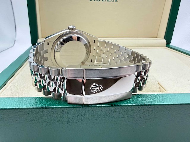 Rolex datejust 36 126200 | silver dial | 2025 | full set - afbeelding 12 van  12
