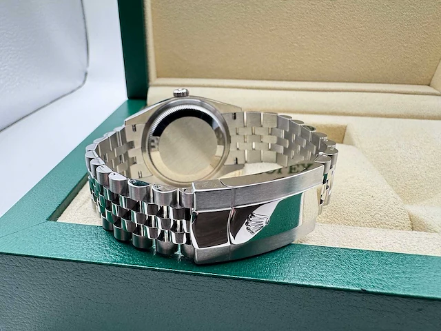Rolex datejust 36 126200 | wimbledon dial | jubilee | unworn | 2026 - afbeelding 3 van  12
