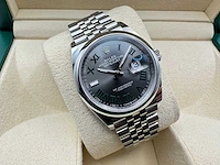 Rolex datejust 36 126200 | wimbledon dial | jubilee | unworn | 2026 - afbeelding 5 van  12