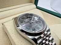 Rolex datejust 36 126200 | wimbledon dial | jubilee | unworn | 2026 - afbeelding 11 van  12
