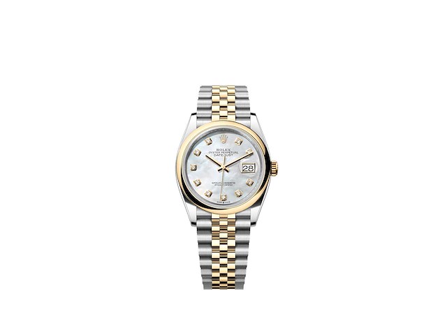 Rolex datejust 36 126203 | mother of pearl diamond dial | unworn | 2026 - afbeelding 1 van  1