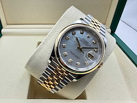 Rolex datejust 36 126203 | mother of pearl diamond dial | unworn | 2026 - afbeelding 5 van  10