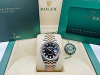Rolex datejust 36 126231 | black diamond dot | jubilee | unworn | 2026 - afbeelding 4 van  12