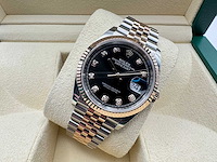 Rolex datejust 36 126231 | black diamond dot | jubilee | unworn | 2026 - afbeelding 6 van  12