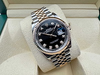 Rolex datejust 36 126231 | black diamond dot | jubilee | unworn | 2026 - afbeelding 5 van  12