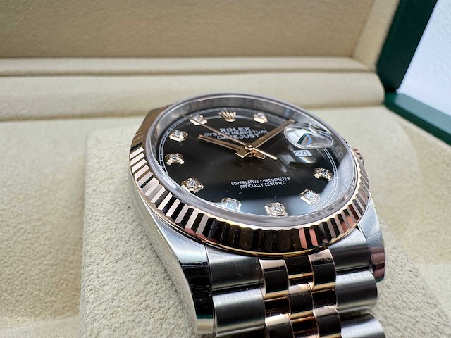 Rolex datejust 36 126231 | black diamond dot | jubilee | unworn | 2026 - afbeelding 10 van  12