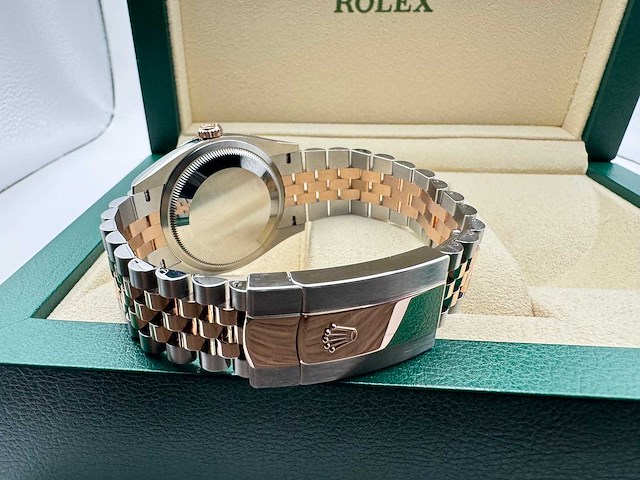Rolex datejust 36 | 126231 | chocolate dial | 2026 | unworn - afbeelding 12 van  12
