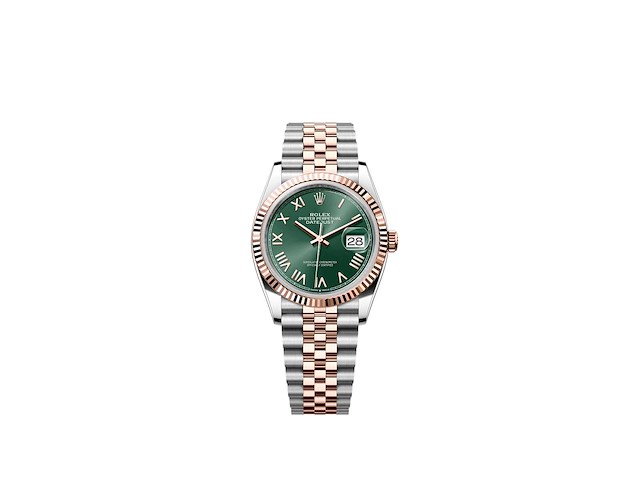 Rolex datejust 36 126231 | green roman dial | jubilee | 2026 | unworn - afbeelding 1 van  1