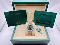 Rolex datejust 36 126231 | green roman dial | jubilee | 2026 | unworn - afbeelding 4 van  12