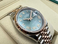 Rolex datejust 36 126231 | green roman dial | jubilee | 2026 | unworn - afbeelding 8 van  12